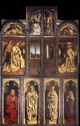 Jan Van Eyck The Ghent altar piece voltooid oil on canvas
